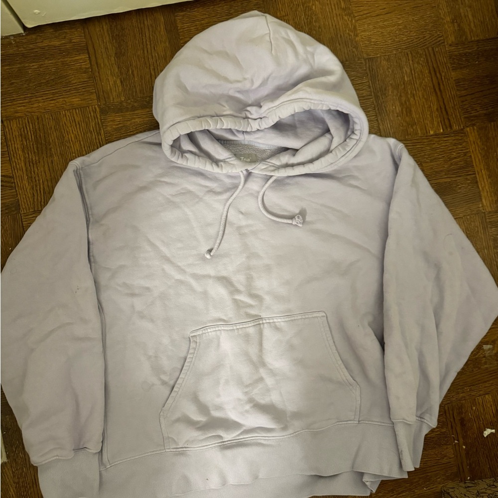 Aritiza Light Purple Hoodie Sweater